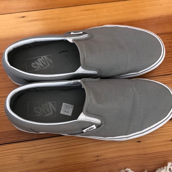 Vans Shoes - Vans Classic Canvas Slip on Wild Dove Womens 11